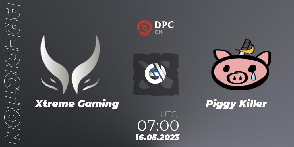 Xtreme Gaming contre Piggy Killer : prédiction de match. 16.05.23. Dota 2, DPC 2023 Tour 3: CN Division I (Upper)
