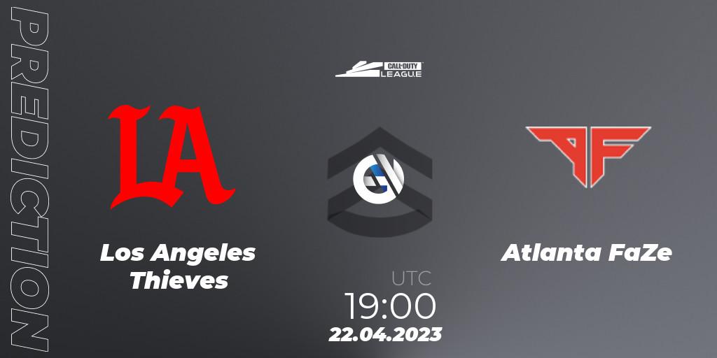 Los Angeles Thieves contre Atlanta FaZe : prédiction de match. 22.04.2023 at 19:00. Call of Duty, Call of Duty League 2023: Stage 4 Major