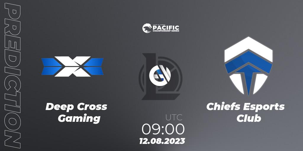 Deep Cross Gaming contre Chiefs Esports Club : prédiction de match. 12.08.23. LoL, PACIFIC Championship series Playoffs