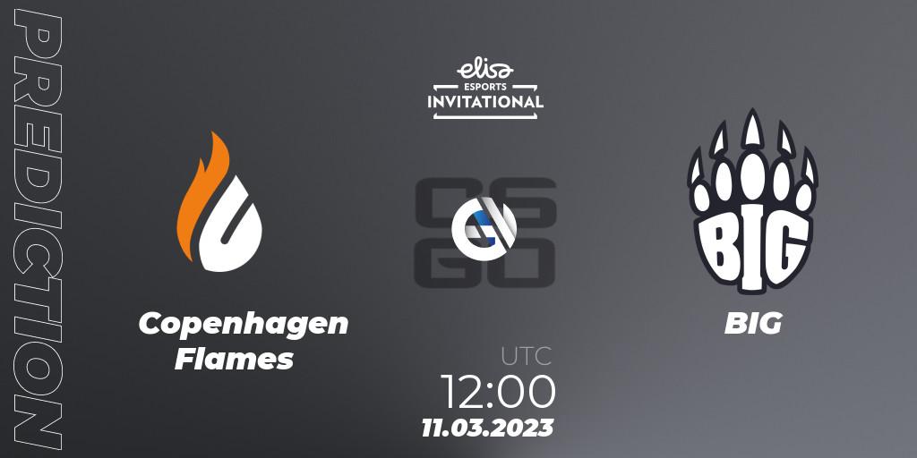 Copenhagen Flames contre BIG : prédiction de match. 11.03.23. CS2 (CS:GO), Elisa Invitational Winter 2023