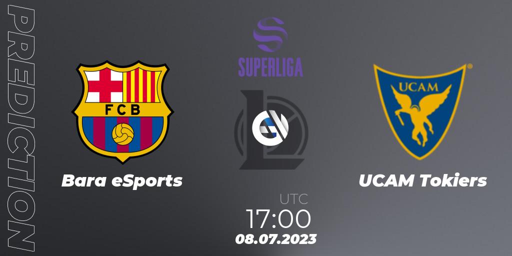 Barça eSports contre UCAM Esports Club : prédiction de match. 08.07.2023 at 15:00. LoL, Superliga Summer 2023 - Group Stage