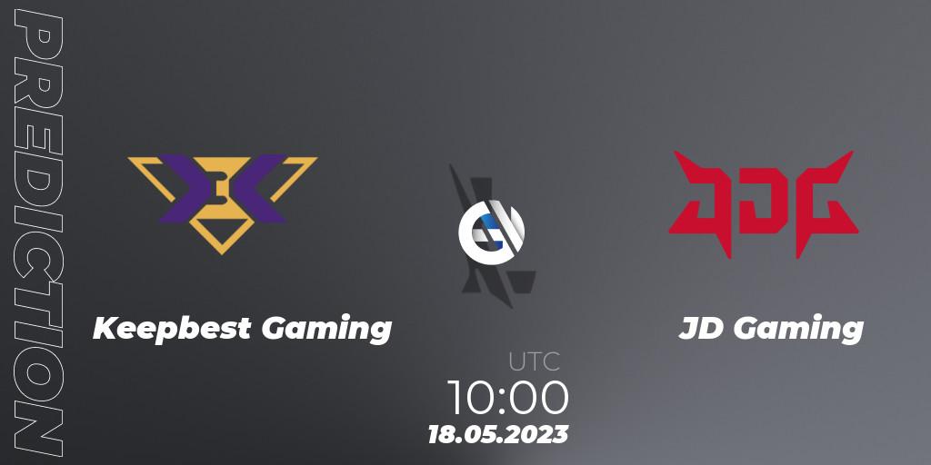 KeepBest Gaming contre JD Gaming : prédiction de match. 18.05.2023 at 10:00. Wild Rift, WRL Asia 2023 - Season 1 - Regular Season