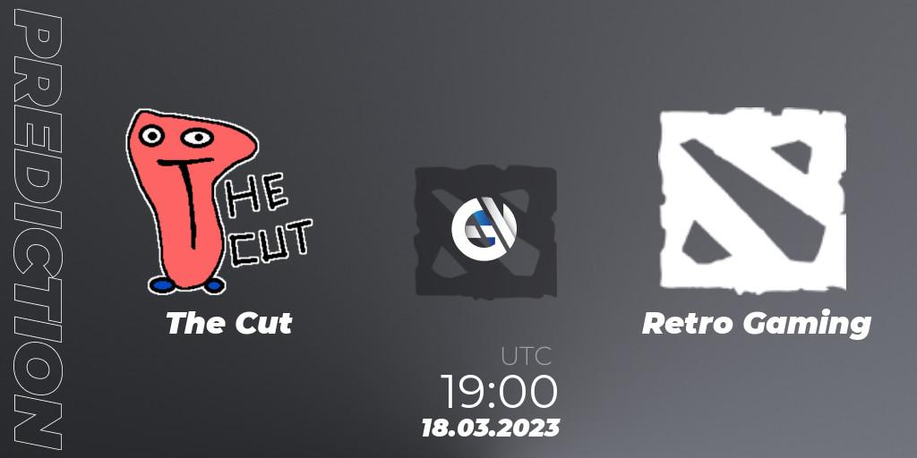 The Cut contre Retro Gaming : prédiction de match. 19.03.2023 at 19:05. Dota 2, TodayPay Invitational Season 4