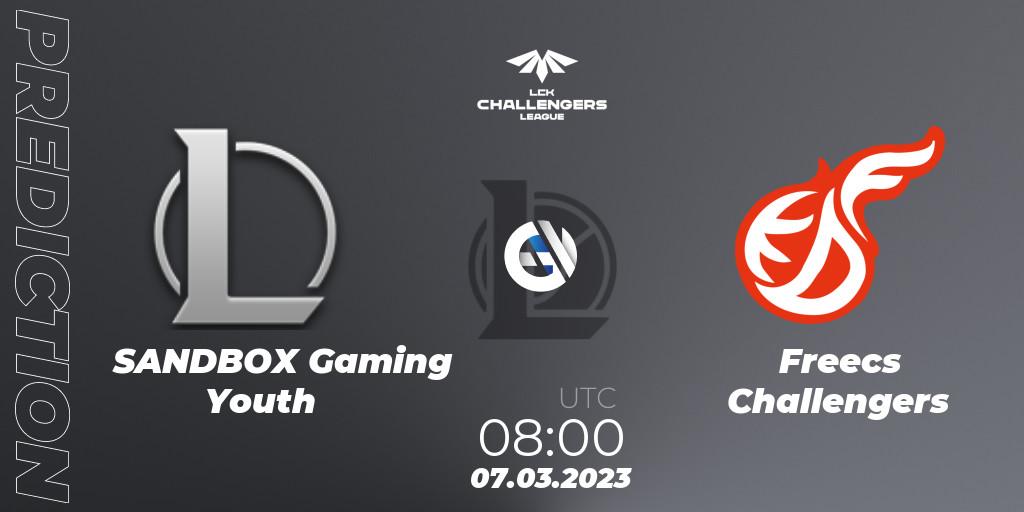 SANDBOX Gaming Youth contre Freecs Challengers : prédiction de match. 07.03.23. LoL, LCK Challengers League 2023 Spring