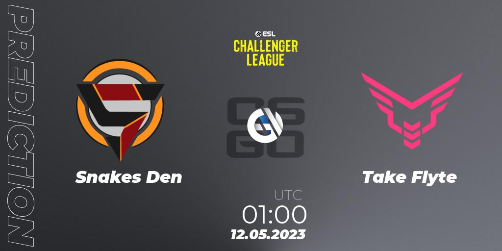Snakes Den contre Take Flyte : prédiction de match. 12.05.23. CS2 (CS:GO), ESL Challenger League Season 45: North America