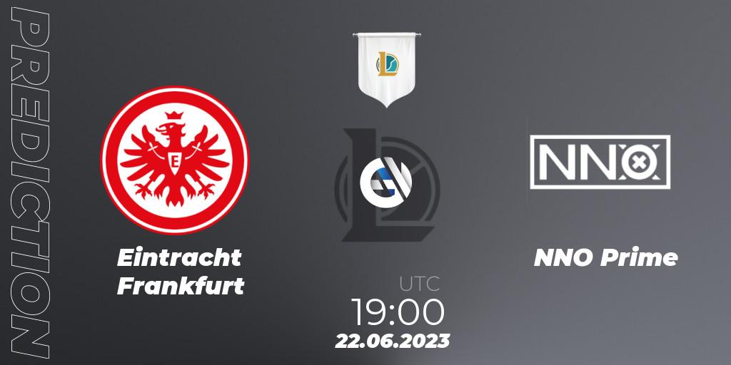 Eintracht Frankfurt contre NNO Prime : prédiction de match. 22.06.23. LoL, Prime League Summer 2023 - Group Stage