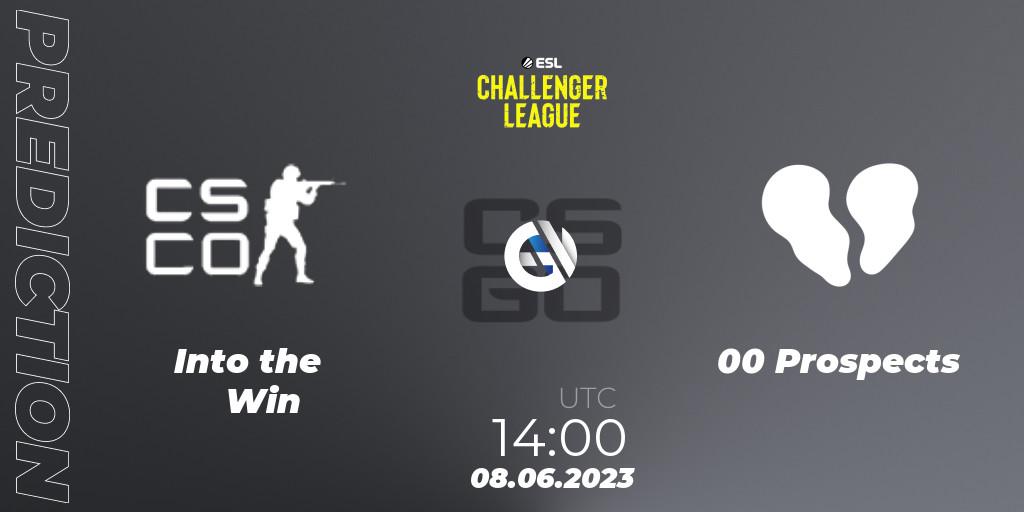 Into the Win contre 00 Prospects : prédiction de match. 08.06.23. CS2 (CS:GO), ESL Challenger League Season 45 Europe Relegation