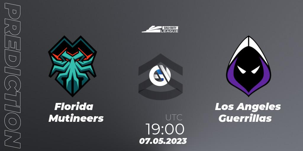 Florida Mutineers contre Los Angeles Guerrillas : prédiction de match. 07.05.2023 at 19:00. Call of Duty, Call of Duty League 2023: Stage 5 Major Qualifiers