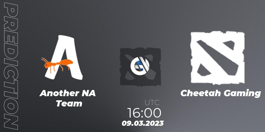 Another NA Team contre Cheetah Gaming : prédiction de match. 09.03.2023 at 16:00. Dota 2, TodayPay Invitational Season 4