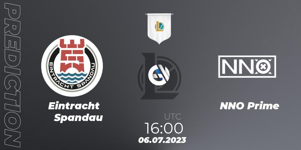 Eintracht Spandau contre NNO Prime : prédiction de match. 06.07.23. LoL, Prime League Summer 2023 - Group Stage