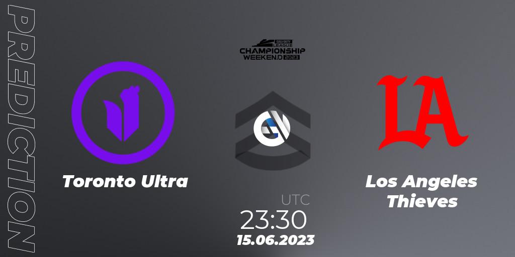 Toronto Ultra contre Los Angeles Thieves : prédiction de match. 15.06.2023 at 23:30. Call of Duty, Call of Duty League Championship 2023