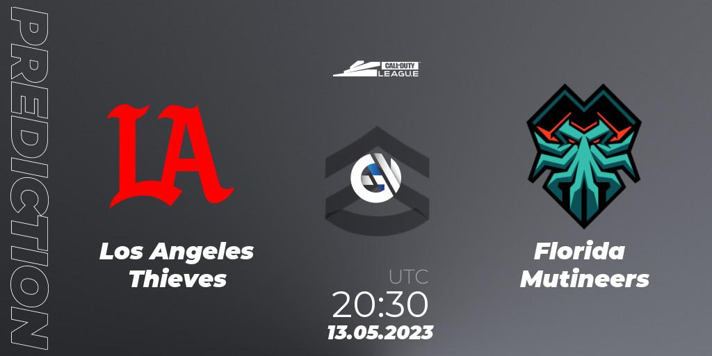 Los Angeles Thieves contre Florida Mutineers : prédiction de match. 13.05.2023 at 20:30. Call of Duty, Call of Duty League 2023: Stage 5 Major Qualifiers