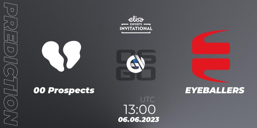 JANO contre EYEBALLERS : prédiction de match. 06.06.23. CS2 (CS:GO), Elisa Invitational Spring 2023