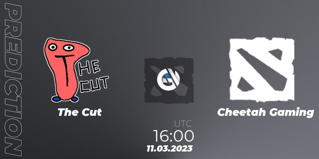 The Cut contre Cheetah Gaming : prédiction de match. 11.03.2023 at 16:39. Dota 2, TodayPay Invitational Season 4