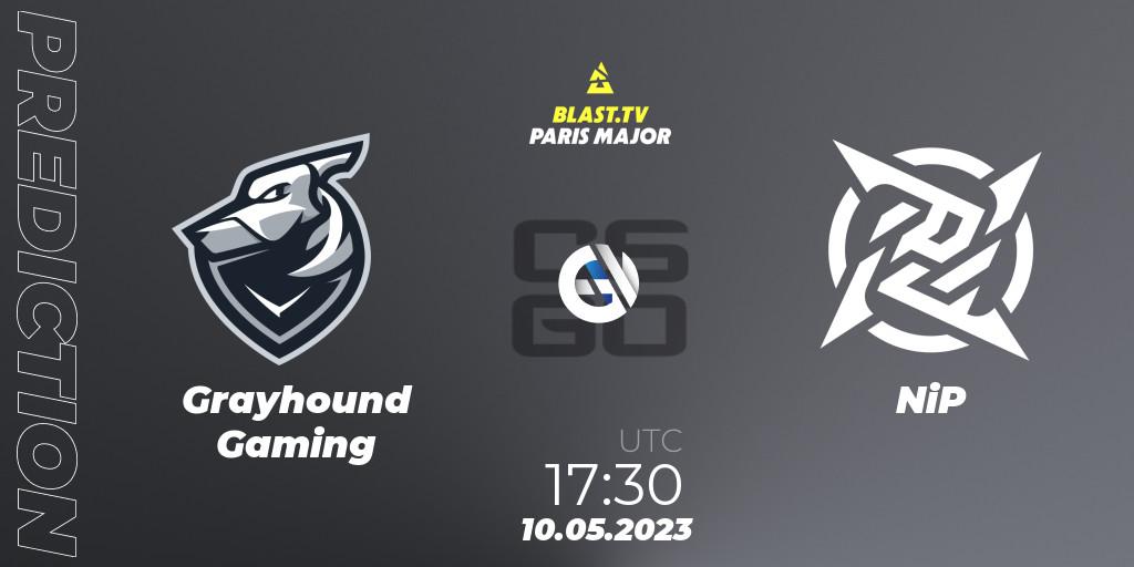Grayhound Gaming contre NiP : prédiction de match. 10.05.23. CS2 (CS:GO), BLAST Paris Major 2023 Challengers Stage