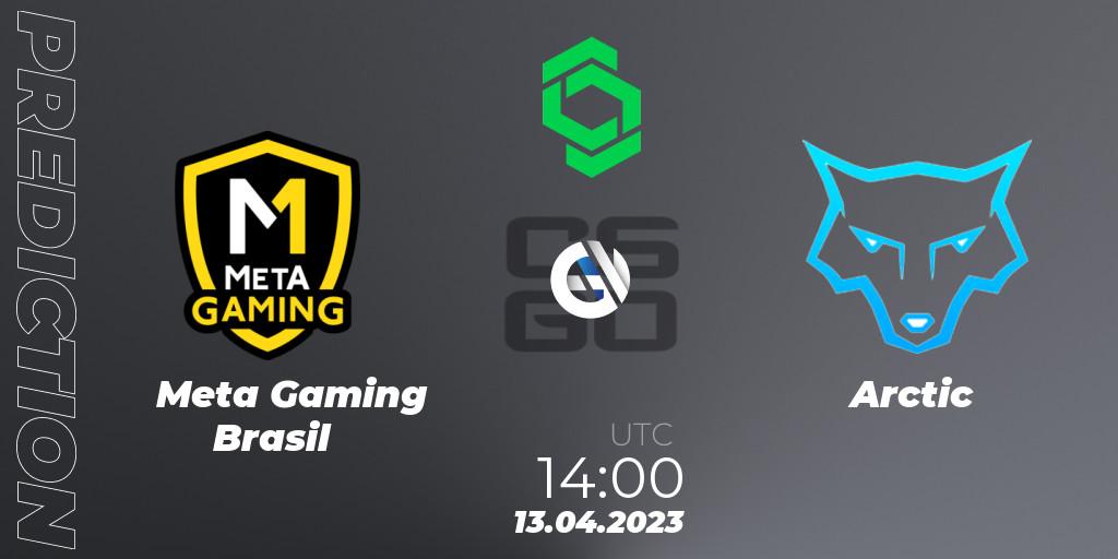 Meta Gaming Brasil contre Arctic : prédiction de match. 13.04.23. CS2 (CS:GO), CCT South America Series #6