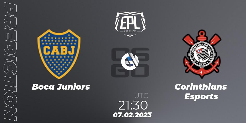 Boca Juniors contre Corinthians Esports : prédiction de match. 07.02.23. CS2 (CS:GO), EPL World Series: Americas Season 2