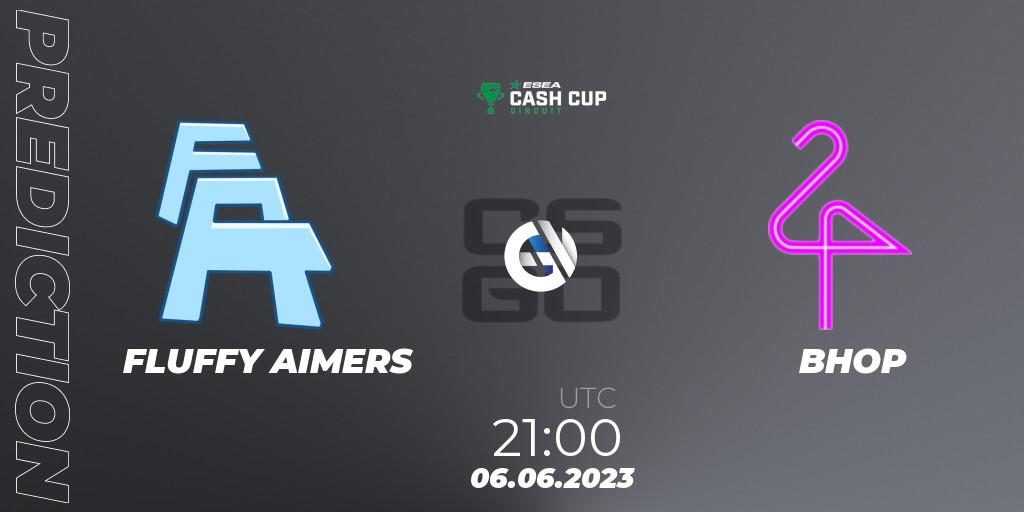 FLUFFY AIMERS contre BHOP : prédiction de match. 06.06.2023 at 21:00. Counter-Strike (CS2), ESEA Cash Cup Circuit Season 1 Finals