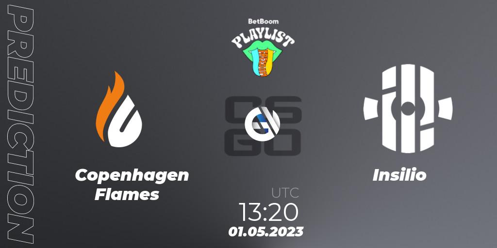 Copenhagen Flames contre Insilio : prédiction de match. 01.05.23. CS2 (CS:GO), BetBoom Playlist. Freedom