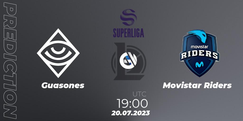 Guasones contre Movistar Riders : prédiction de match. 22.06.23. LoL, Superliga Summer 2023 - Group Stage