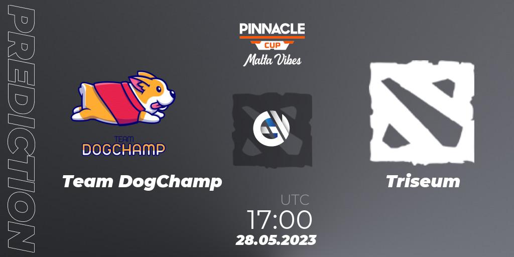 Team DogChamp contre Triseum : prédiction de match. 28.05.23. Dota 2, Pinnacle Cup: Malta Vibes #2