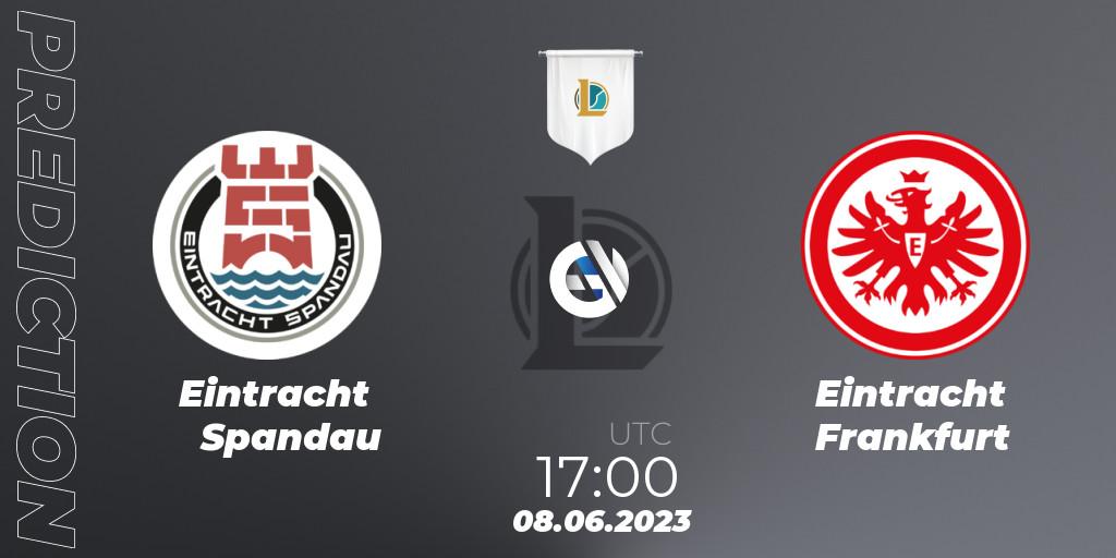 Eintracht Spandau contre Eintracht Frankfurt : prédiction de match. 08.06.23. LoL, Prime League Summer 2023 - Group Stage
