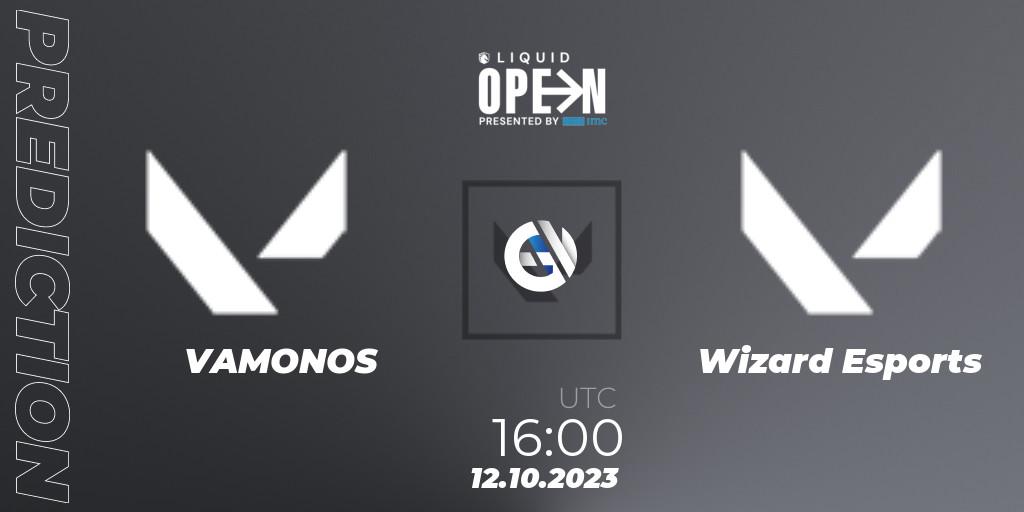 VAMONOS contre Wizard Esports : prédiction de match. 12.10.23. VALORANT, Liquid Open 2023 - Europe