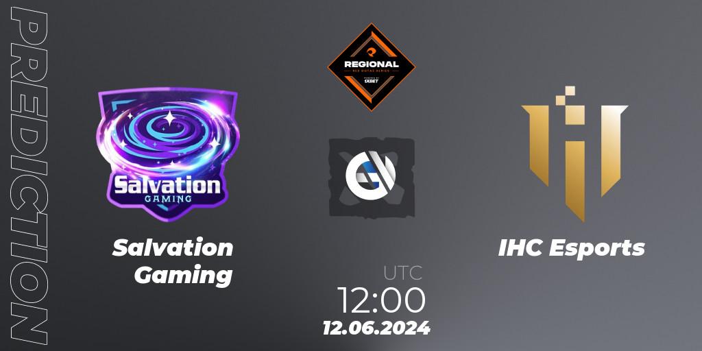 Salvation Gaming contre IHC Esports : prédiction de match. 12.06.2024 at 13:00. Dota 2, RES Regional Series: SEA #3