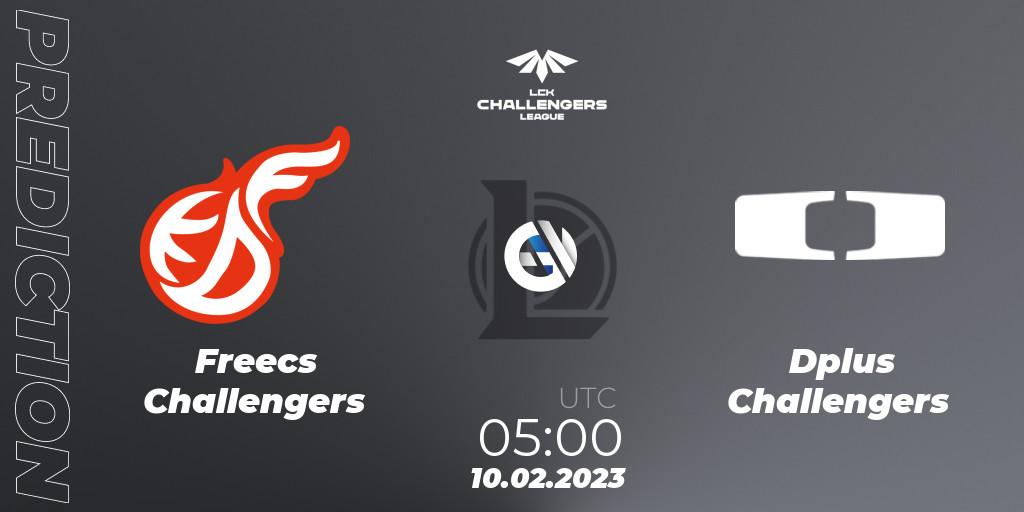 Freecs Challengers contre Dplus Challengers : prédiction de match. 10.02.23. LoL, LCK Challengers League 2023 Spring