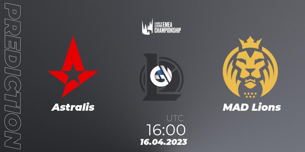 Astralis contre MAD Lions : prédiction de match. 16.04.23. LoL, LEC Spring 2023 - Group Stage