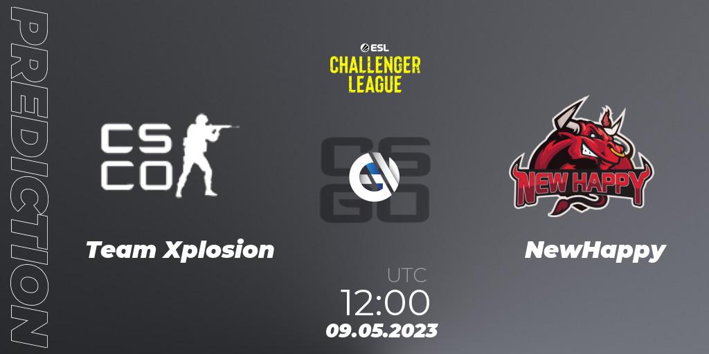Team Xplosion contre NewHappy : prédiction de match. 09.05.2023 at 12:00. Counter-Strike (CS2), ESL Challenger League Season 45: Asia-Pacific