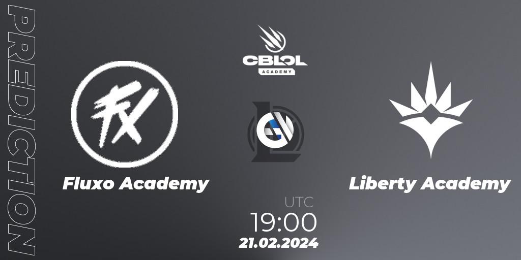 Fluxo Academy contre Liberty Academy : prédiction de match. 21.02.24. LoL, CBLOL Academy Split 1 2024