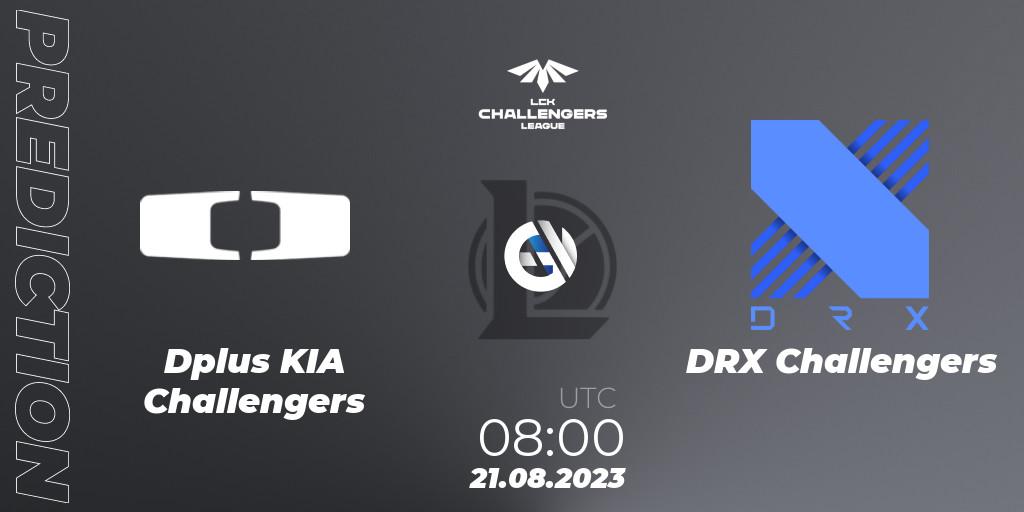 Dplus KIA Challengers contre DRX Challengers : prédiction de match. 21.08.2023 at 08:00. LoL, LCK Challengers League 2023 Summer - Playoffs