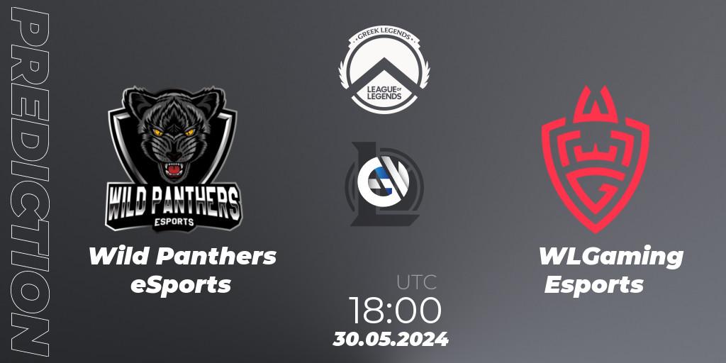 Wild Panthers eSports contre WLGaming Esports : prédiction de match. 30.05.2024 at 18:00. LoL, GLL Summer 2024