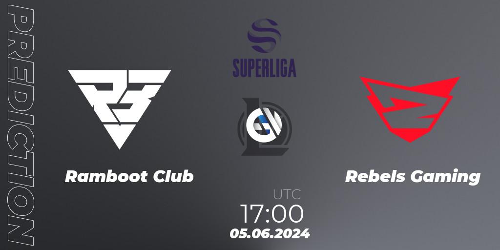 Ramboot Club contre Rebels Gaming : prédiction de match. 05.06.2024 at 17:00. LoL, LVP Superliga Summer 2024