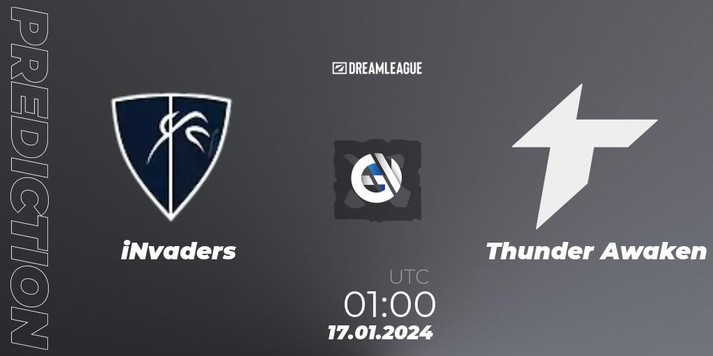 iNvaders contre Thunder Awaken : prédiction de match. 17.01.24. Dota 2, DreamLeague Season 22: South America Closed Qualifier