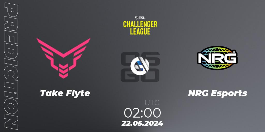 Take Flyte contre NRG Esports : prédiction de match. 22.05.2024 at 01:50. Counter-Strike (CS2), ESL Challenger League Season 47: North America