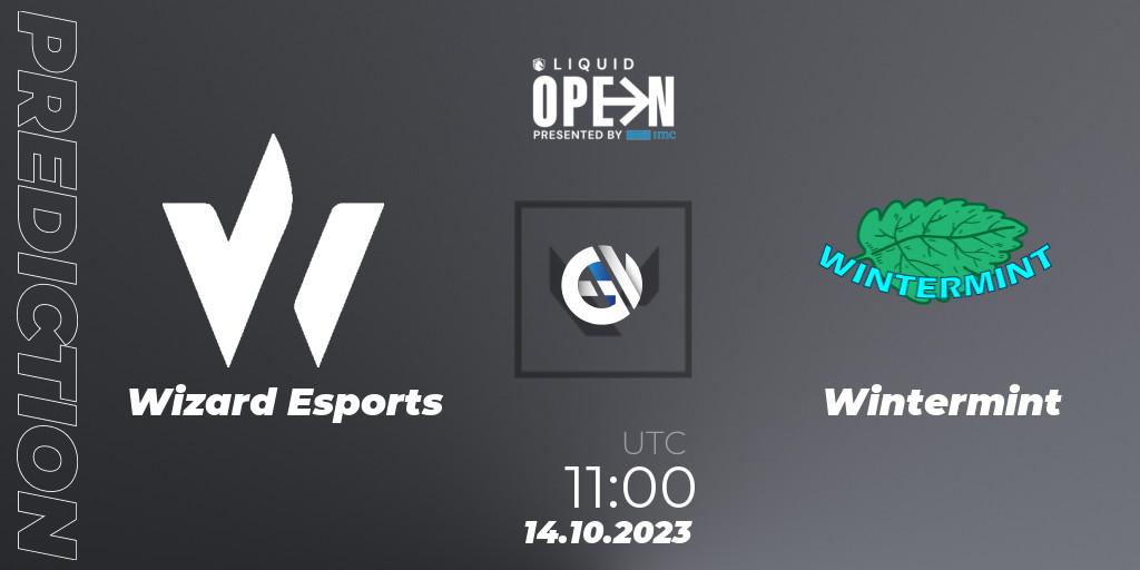 Wizard Esports contre Wintermint : prédiction de match. 14.10.2023 at 11:00. VALORANT, Liquid Open 2023 - Europe