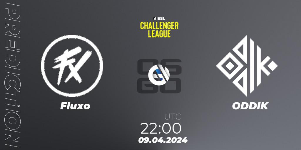 Fluxo contre ODDIK : prédiction de match. 09.04.24. CS2 (CS:GO), ESL Challenger League Season 47: South America