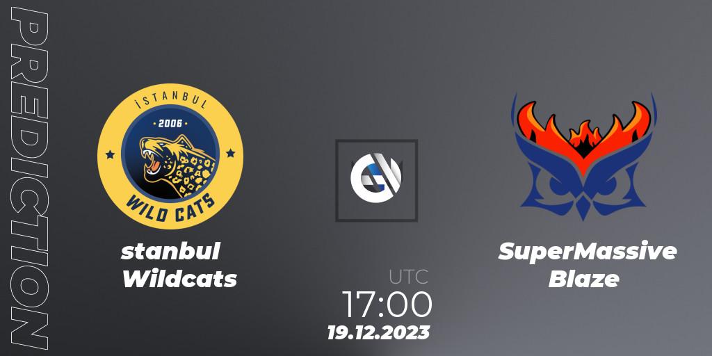 İstanbul Wildcats contre SuperMassive Blaze : prédiction de match. 19.12.23. VALORANT, Open Fire All Stars 2023