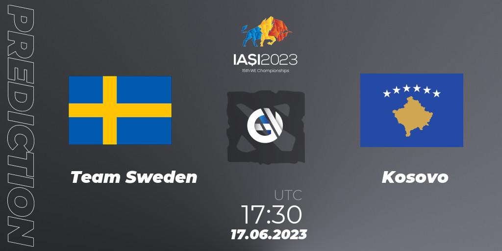 Team Sweden contre Kosovo : prédiction de match. 17.06.2023 at 17:30. Dota 2, IESF Europe A Qualifier 2023