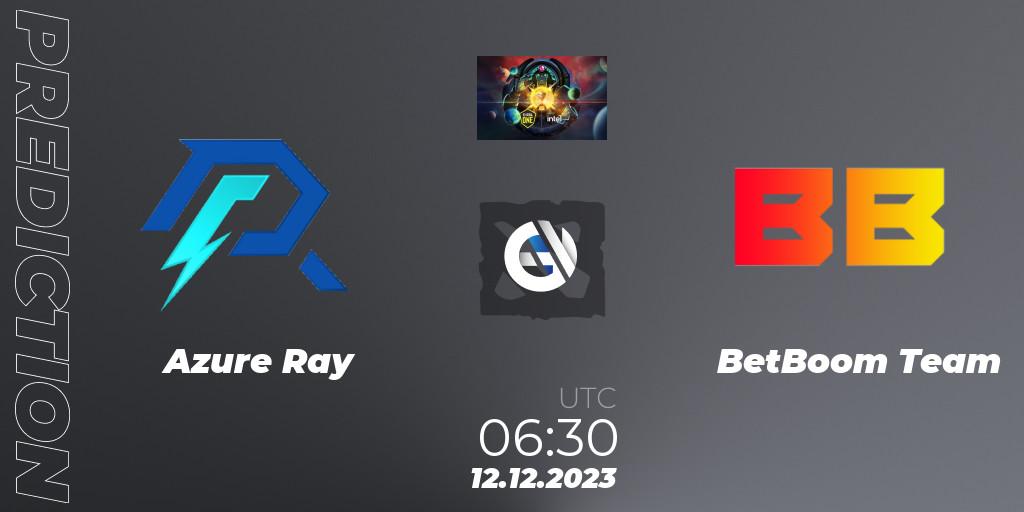 Azure Ray contre BetBoom Team : prédiction de match. 12.12.2023 at 07:00. Dota 2, ESL One - Kuala Lumpur 2023