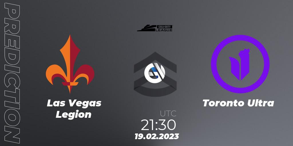 Las Vegas Legion contre Toronto Ultra : prédiction de match. 19.02.2023 at 21:30. Call of Duty, Call of Duty League 2023: Stage 3 Major Qualifiers