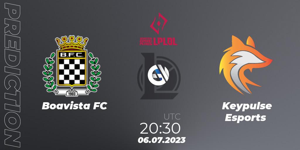 Boavista FC contre Keypulse Esports : prédiction de match. 06.07.2023 at 20:30. LoL, LPLOL Split 2 2023 - Group Stage