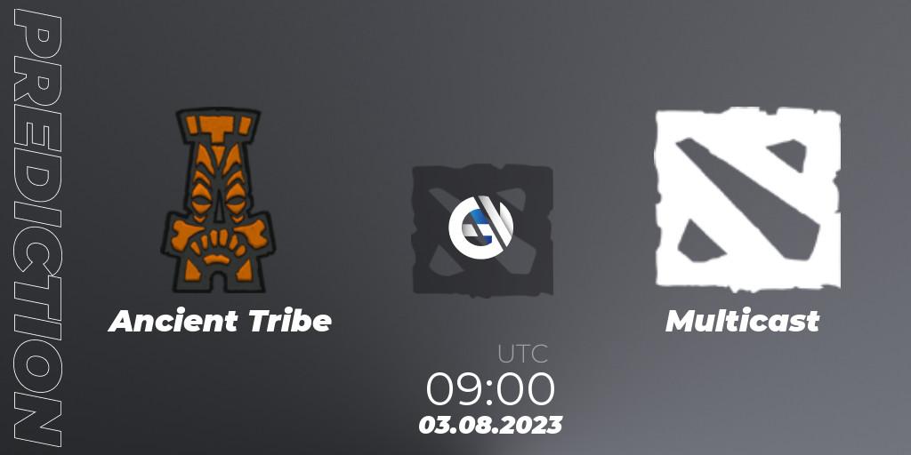 Ancient Tribe contre Multicast : prédiction de match. 03.08.23. Dota 2, European Pro League Season 11