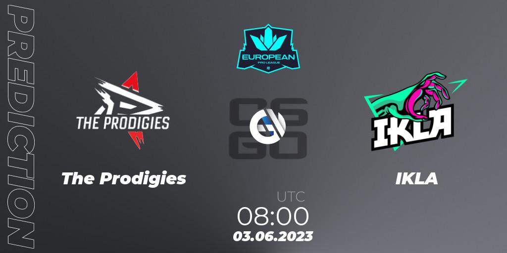 The Prodigies contre IKLA : prédiction de match. 03.06.23. CS2 (CS:GO), European Pro League Season 8
