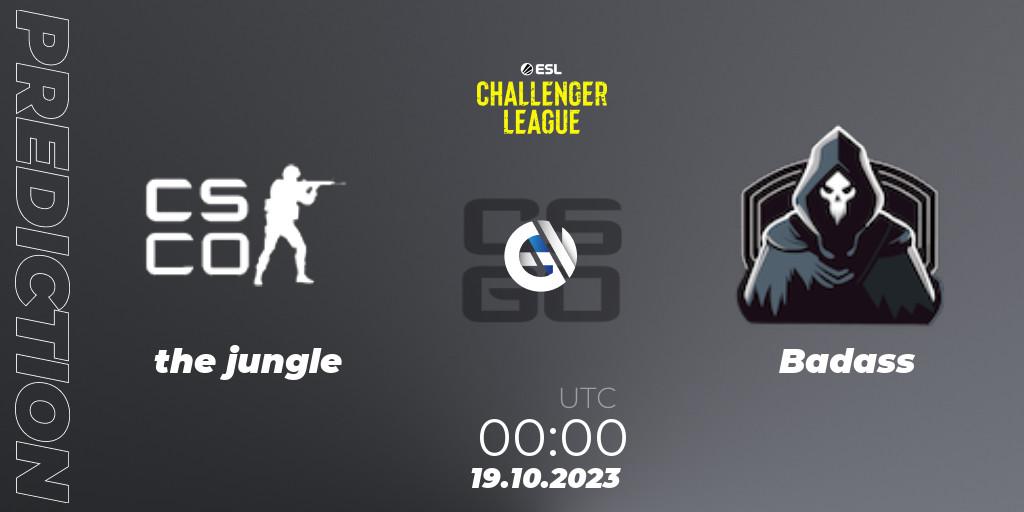 Eros contre Badass : prédiction de match. 12.11.23. CS2 (CS:GO), ESL Challenger League Season 46: North America