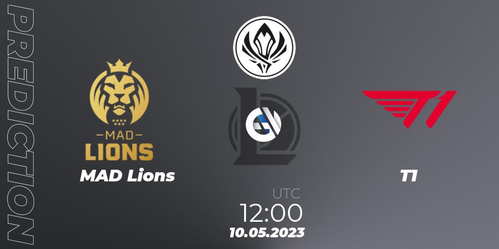 MAD Lions contre T1 : prédiction de match. 10.05.23. LoL, MSI 2023 - Playoff