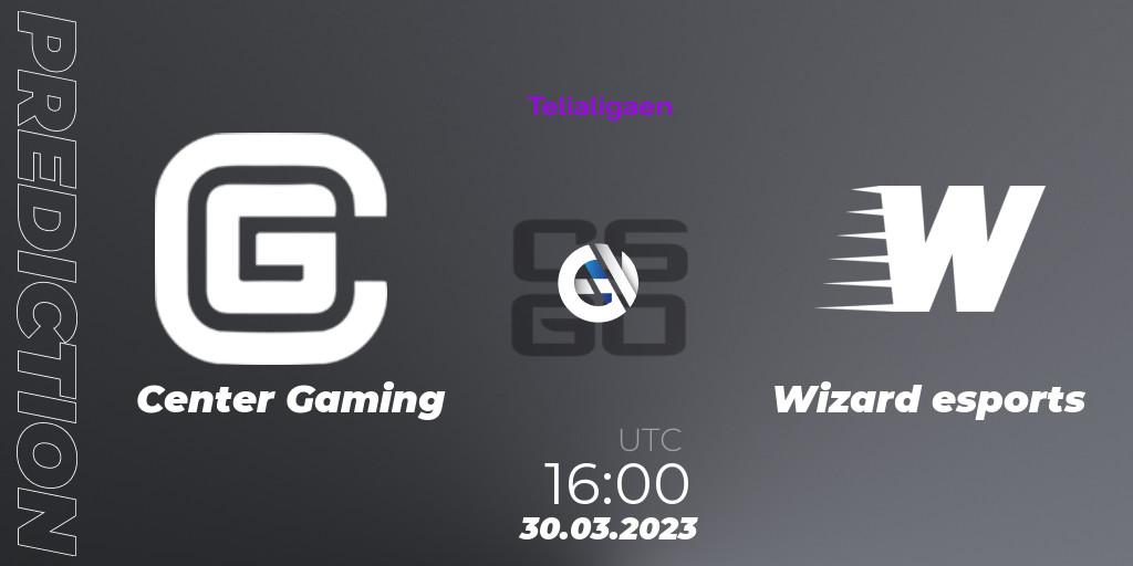 Center Gaming contre Wizard esports : prédiction de match. 30.03.23. CS2 (CS:GO), Telialigaen Spring 2023: Group stage