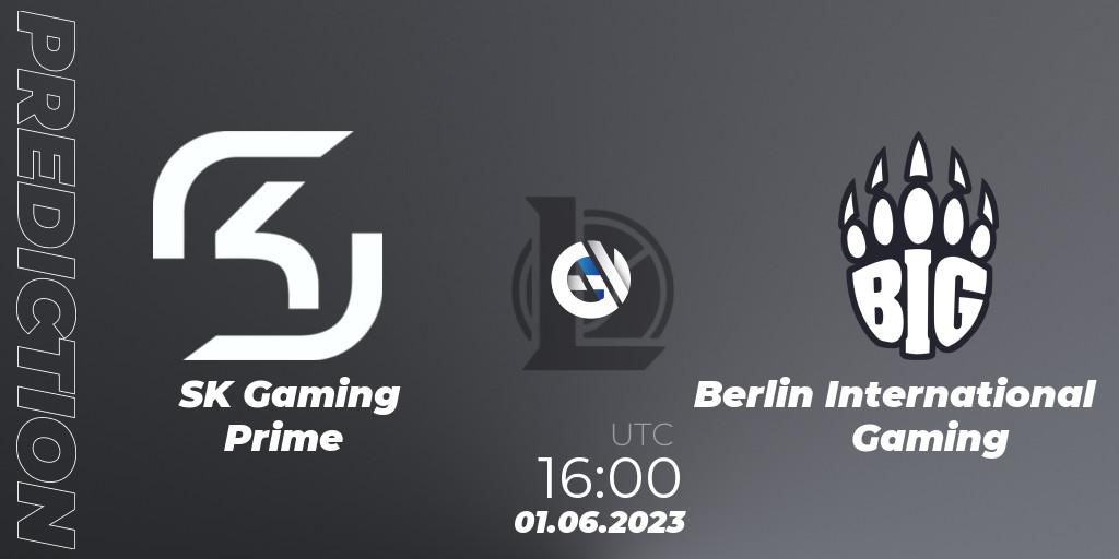 SK Gaming Prime contre Berlin International Gaming : prédiction de match. 01.06.23. LoL, Prime League Summer 2023 - Group Stage